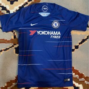 Chelsea FC 18/19 Home Jersey - Youth (Boys) Large - Blue